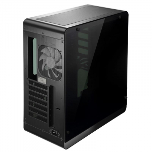 Jonsbo UMX4 Black (Window version) táp nélküli ablakos ház fekete